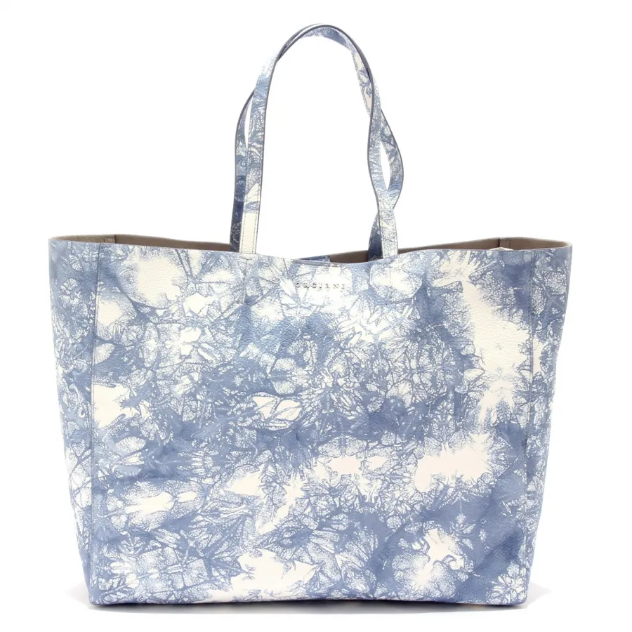 4092AG borsa shopper donna ORCIANI LE SAC CALEIDO off white leather bag woman
