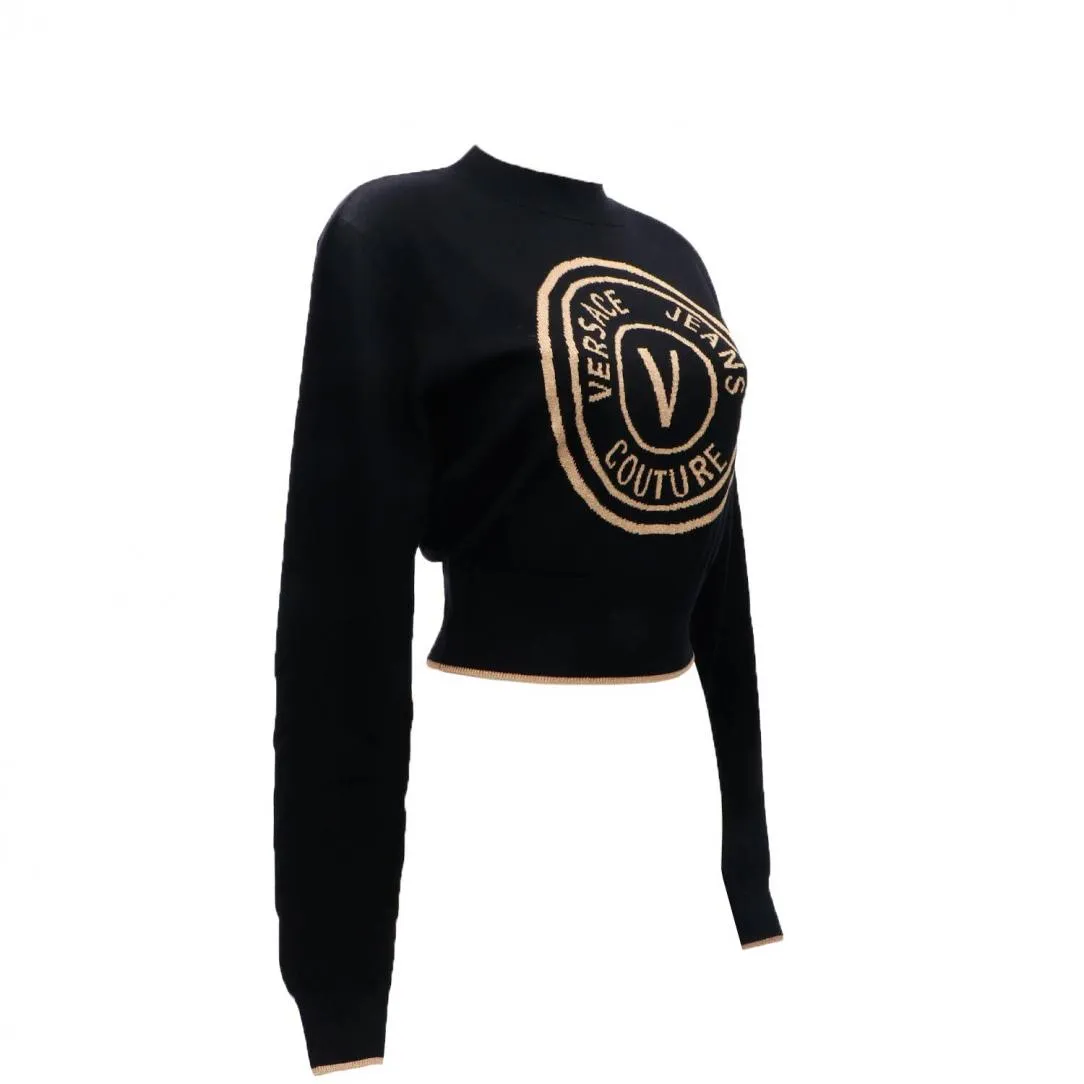 75HAFM21 WOOL V EMBLEM Nero