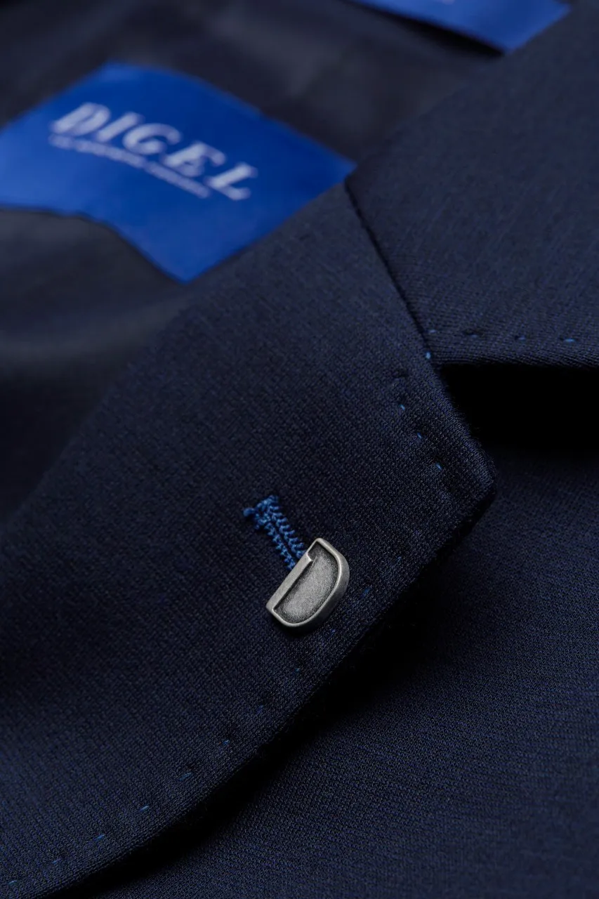 Abito blu in jersey digel modern fit