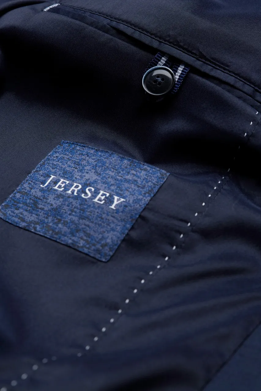 Abito blu in jersey digel modern fit