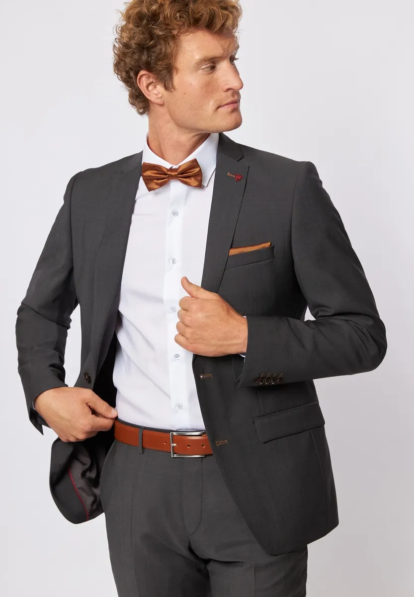 Abito grigio roy robson slim fit lana merlane
