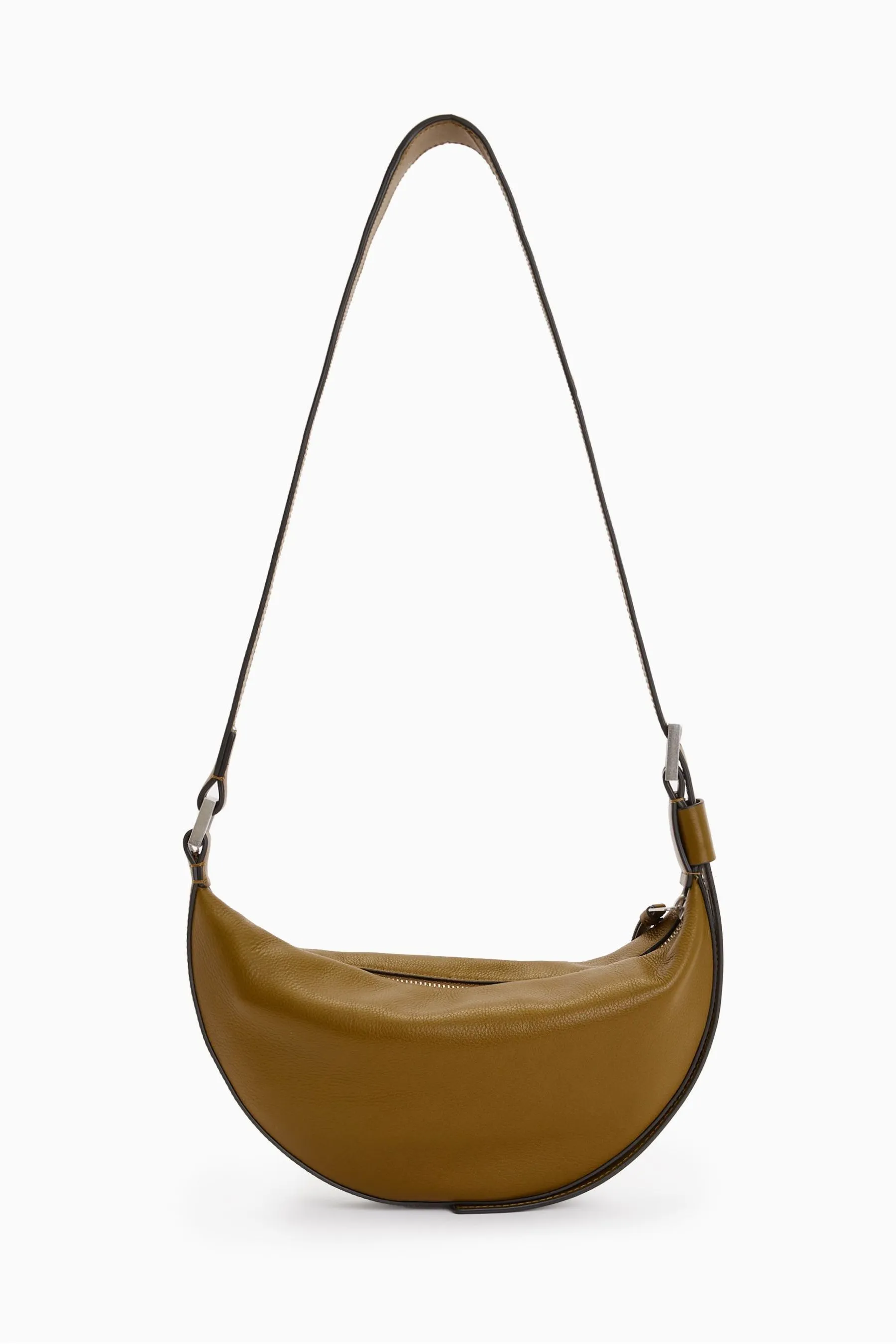 AllSaints - Borsa a tracolla a mezzaluna    