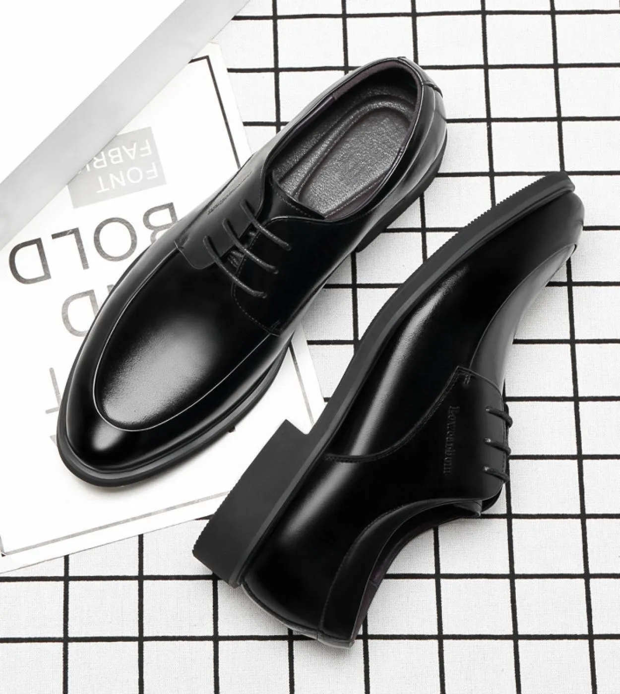 Altezza scarpa da sposa uomo con tacco nascosto Altezza crescente Scarpe eleganti da uomo daffari da uomo 8cm Scarpe da uomo a