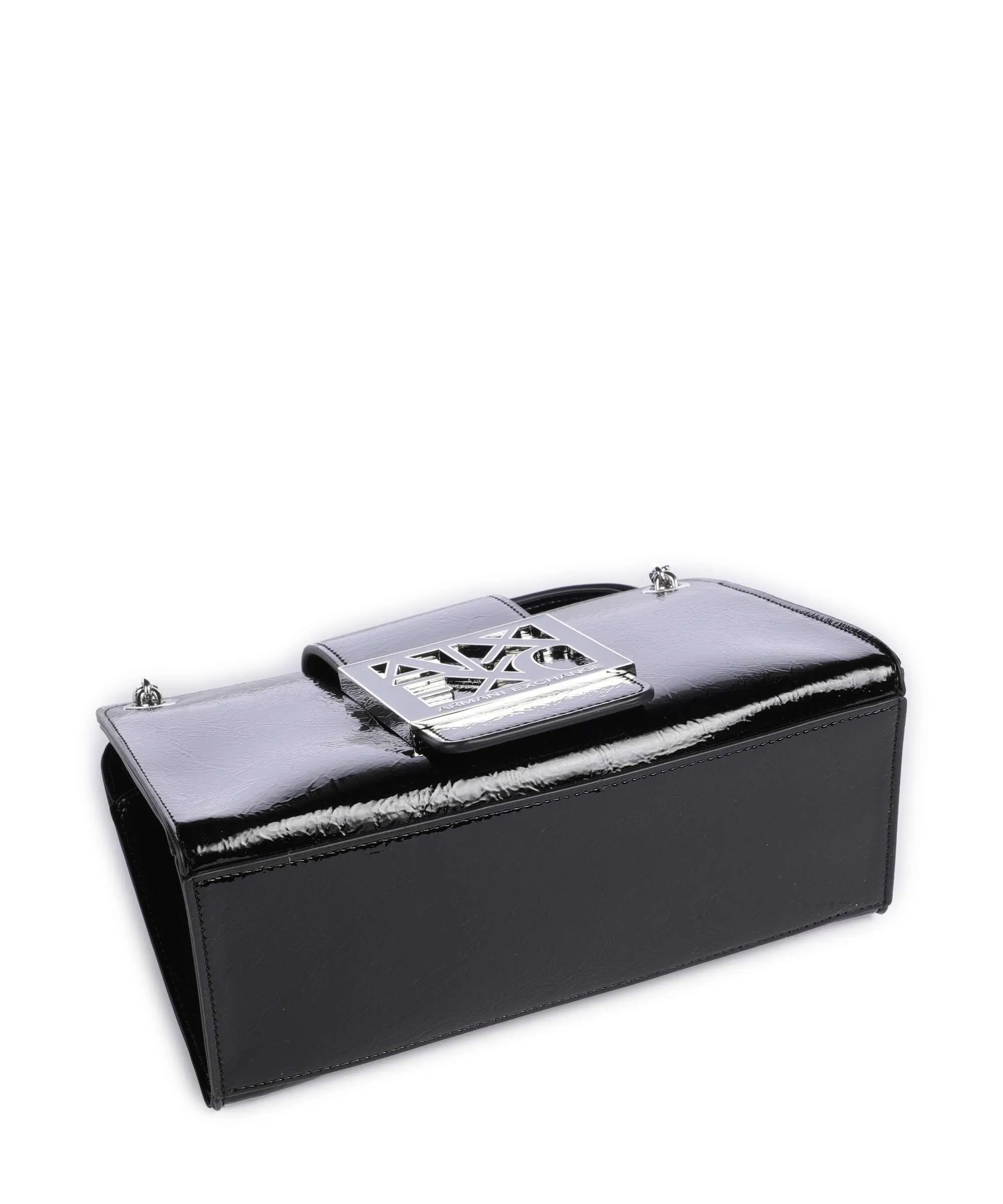  Armani Exchange Susie S Borsa a tracolla pelle sintetica nero  