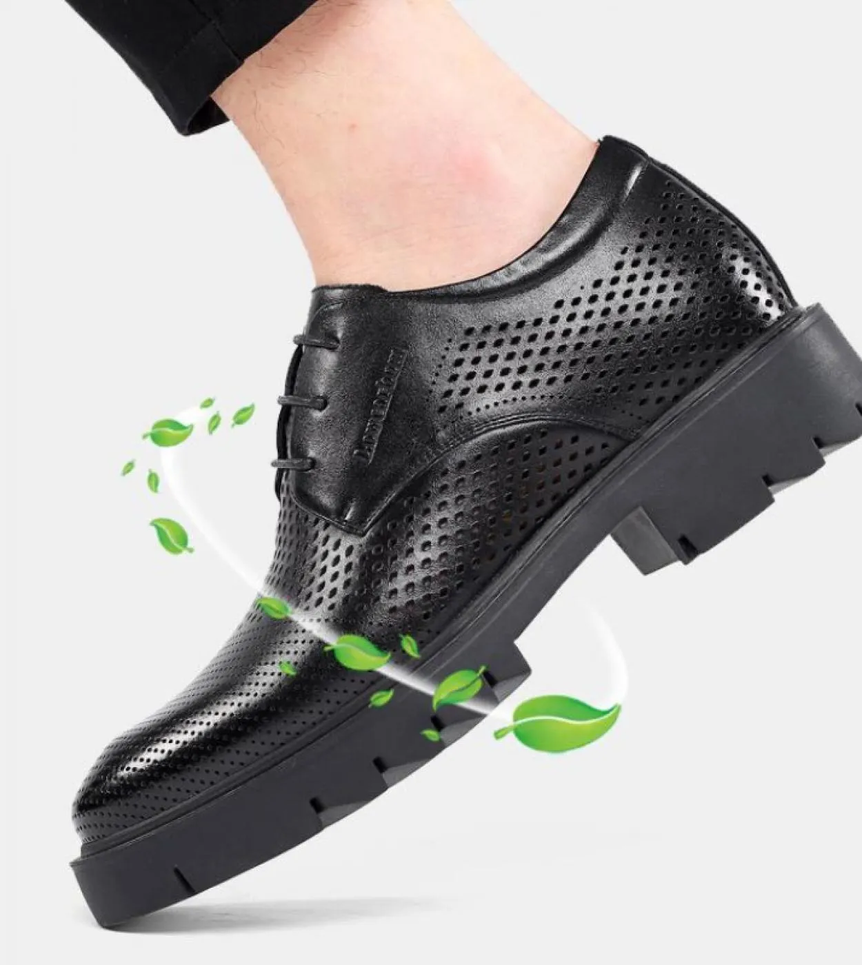 Aumento dellaltezza Sandalo Uomo 10cm Scarpe eleganti da uomo aumentate 8cm Ascensore Aumento della moda maschile Oxfords