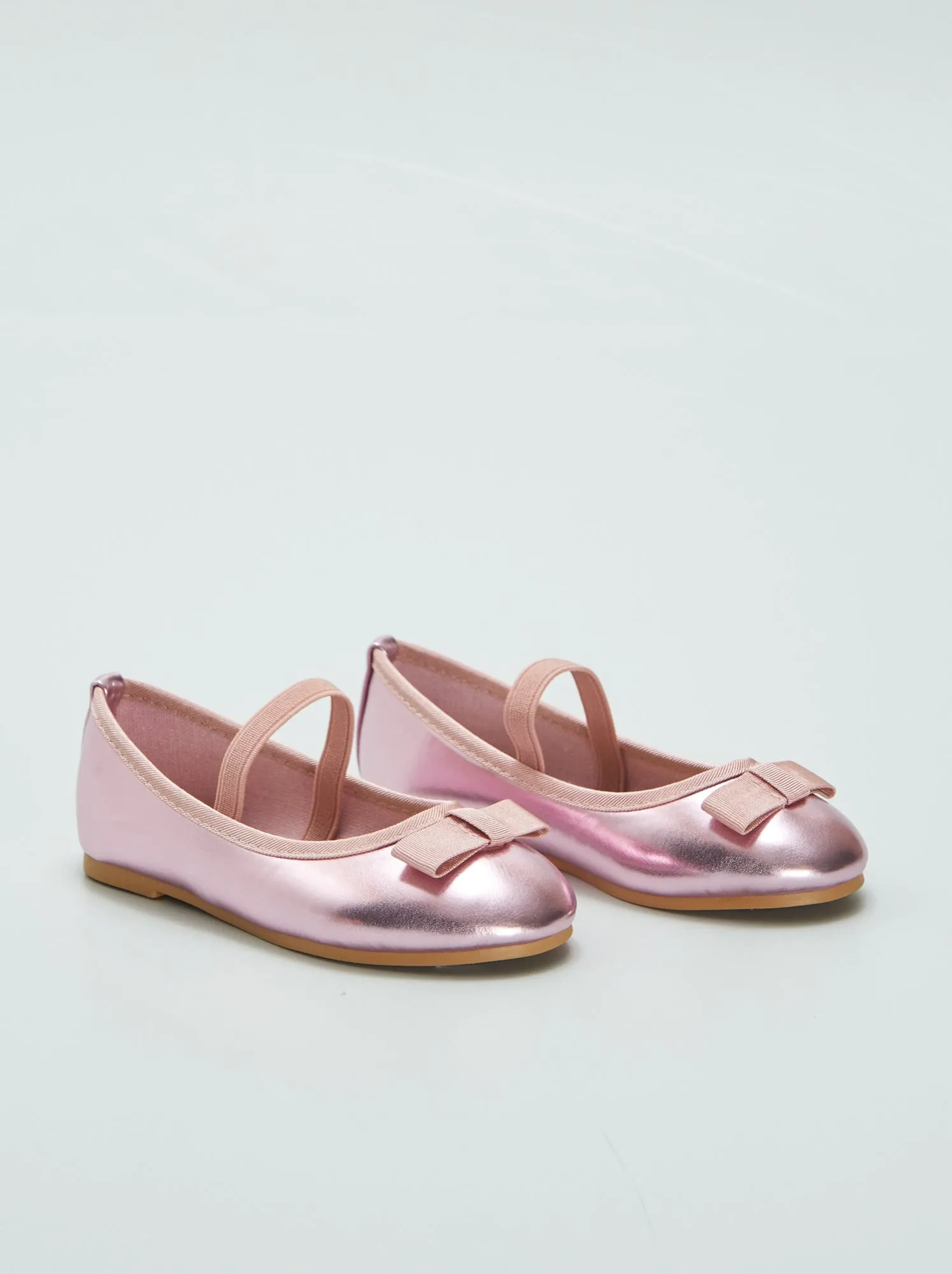 Ballerine con mini tacco - ROSA
