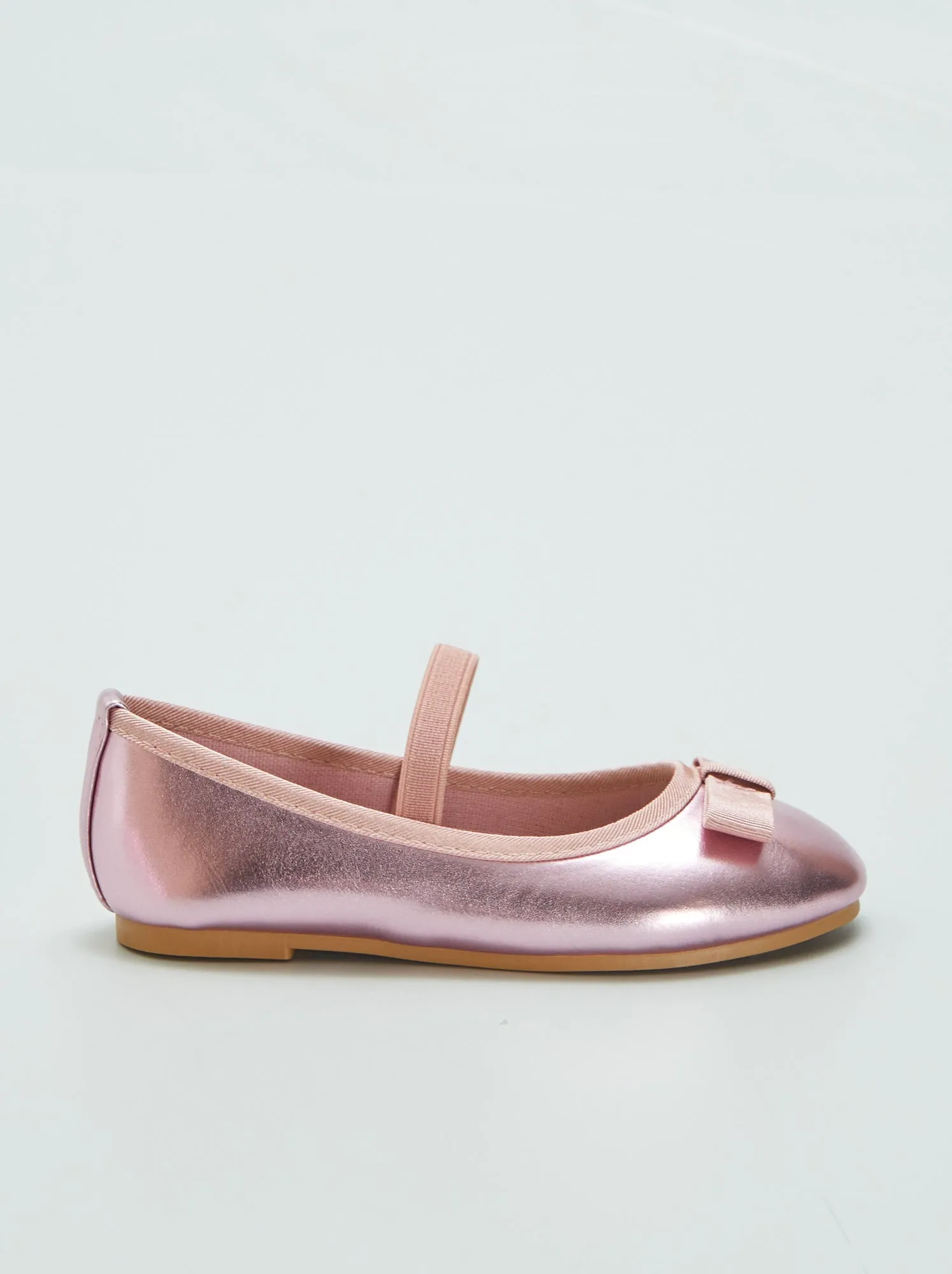 Ballerine con mini tacco - ROSA