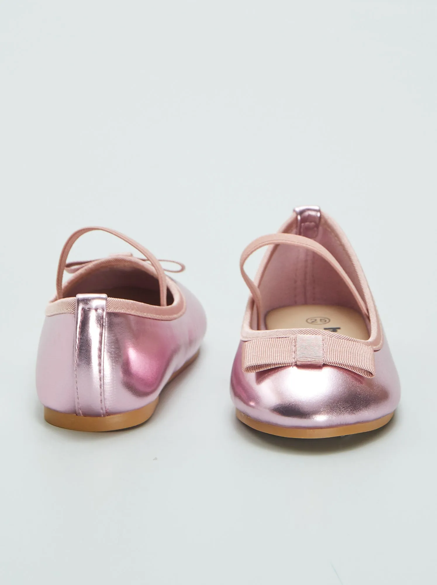 Ballerine con mini tacco - ROSA