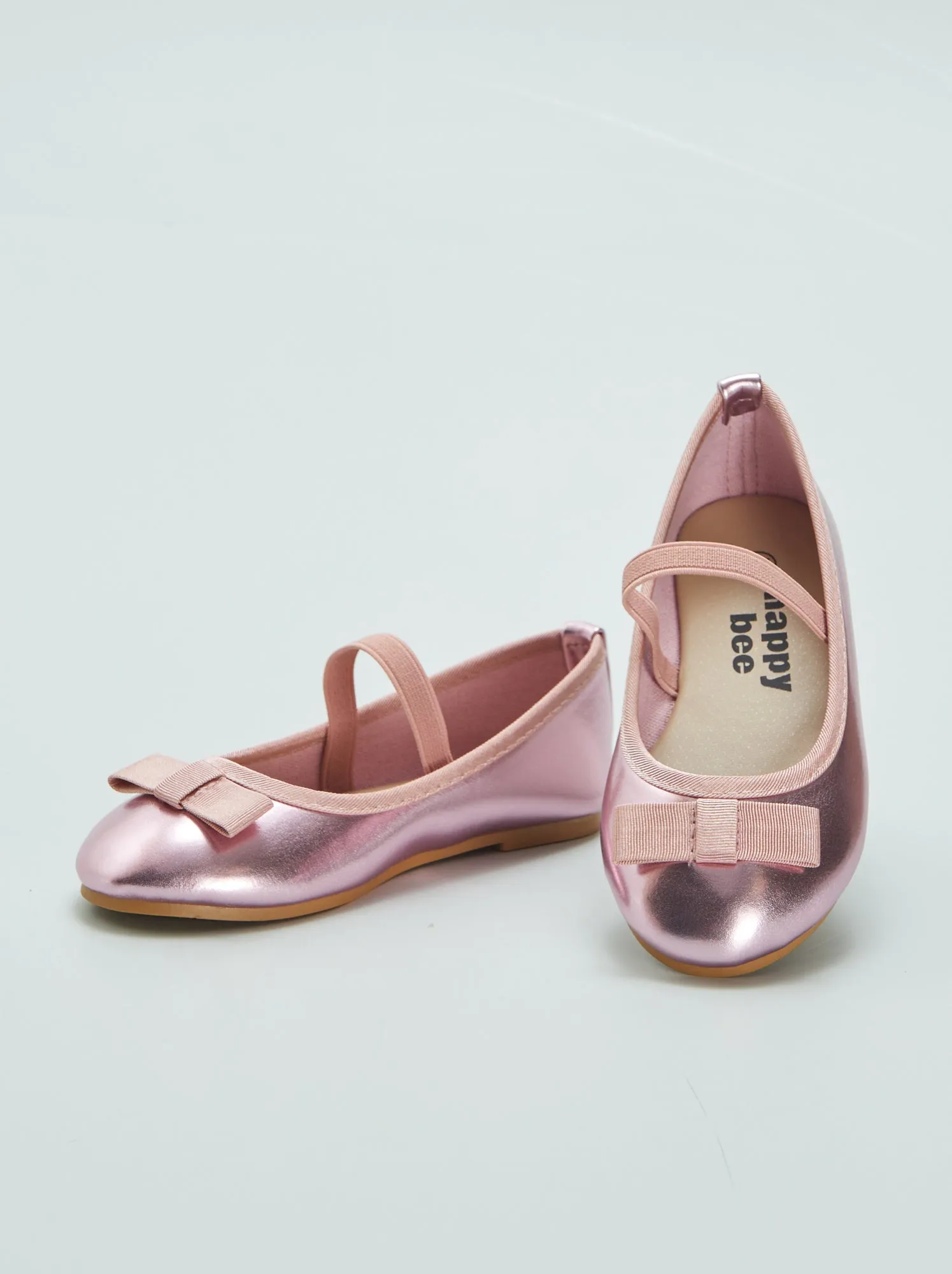 Ballerine con mini tacco - ROSA
