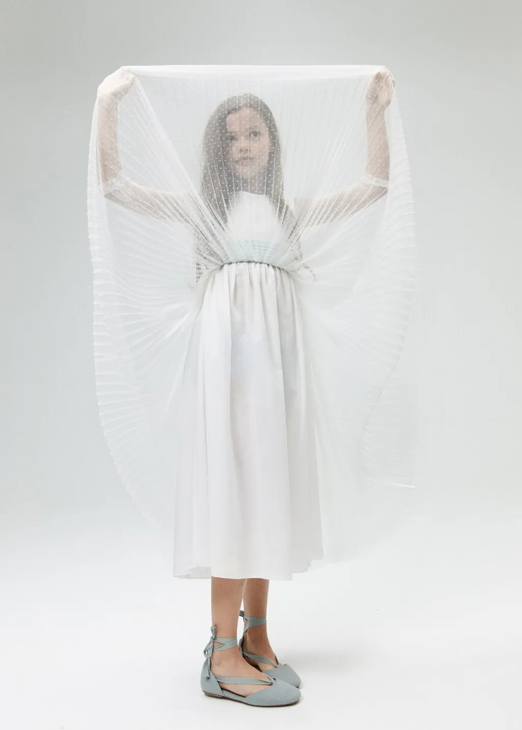 Ballerine lino fasce