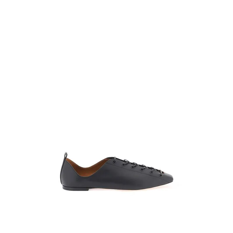 Ballerine stringate in Alter Mat