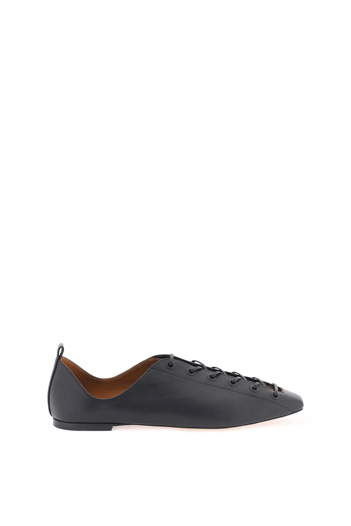 Ballerine stringate in Alter Mat