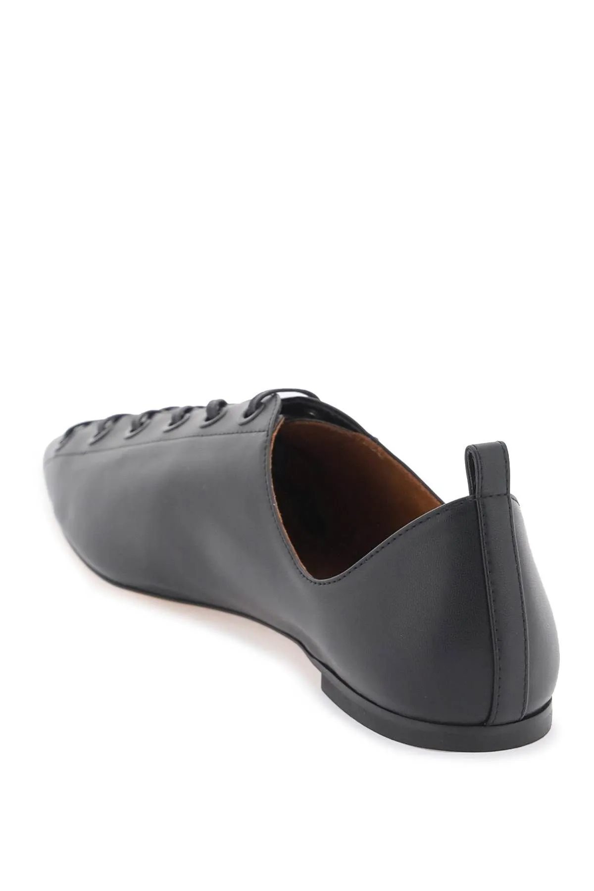 Ballerine stringate in Alter Mat