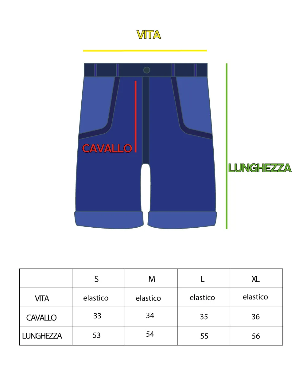 Bermuda Pantaloncino Tuta Corto Uomo Bianco Basic Casual GIOSAL-PC1821A