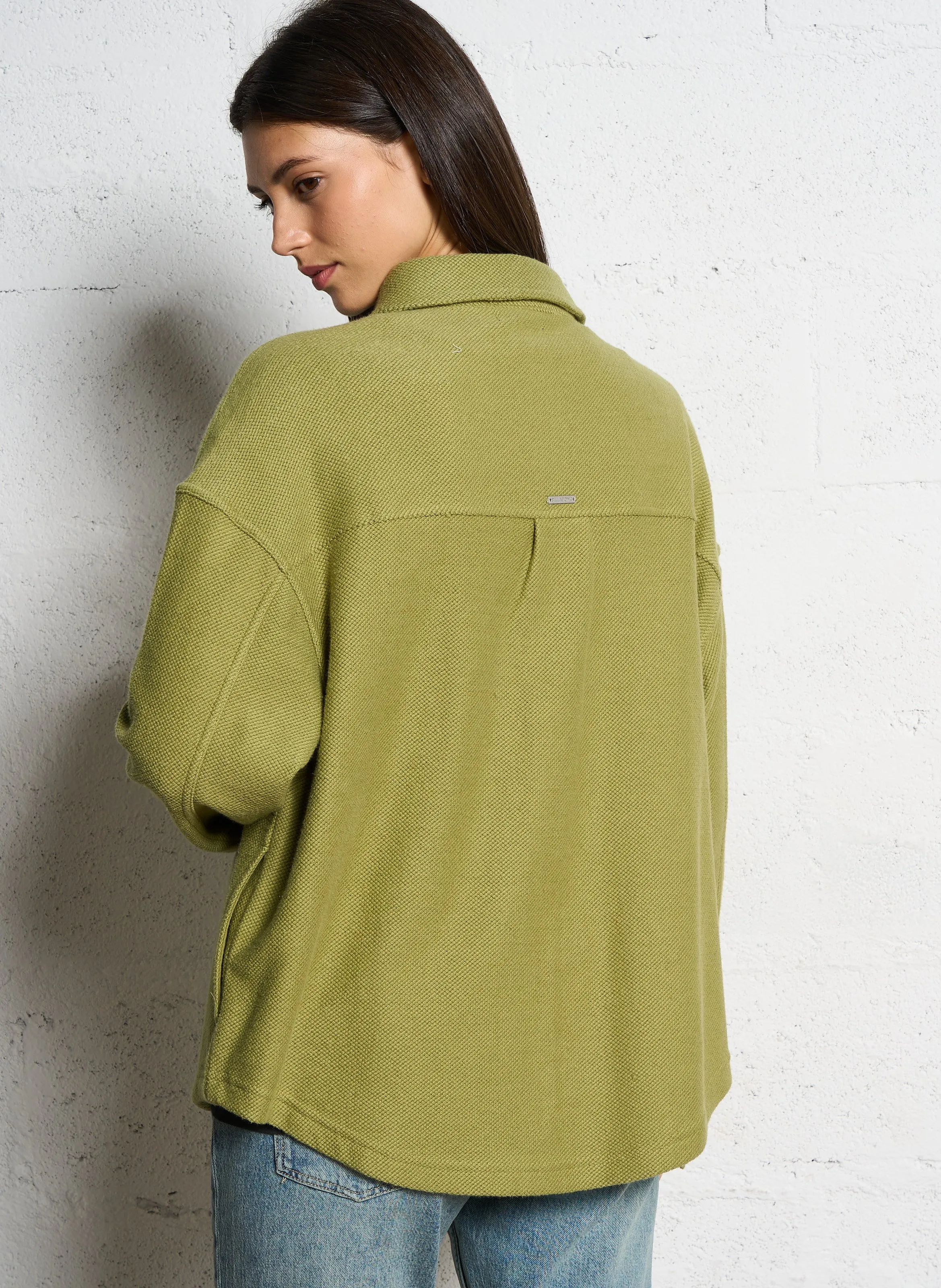  BILLABONG   EVERYTIME SHACK - Camicia sovrasize con collo classico in cotone misto | Kaki