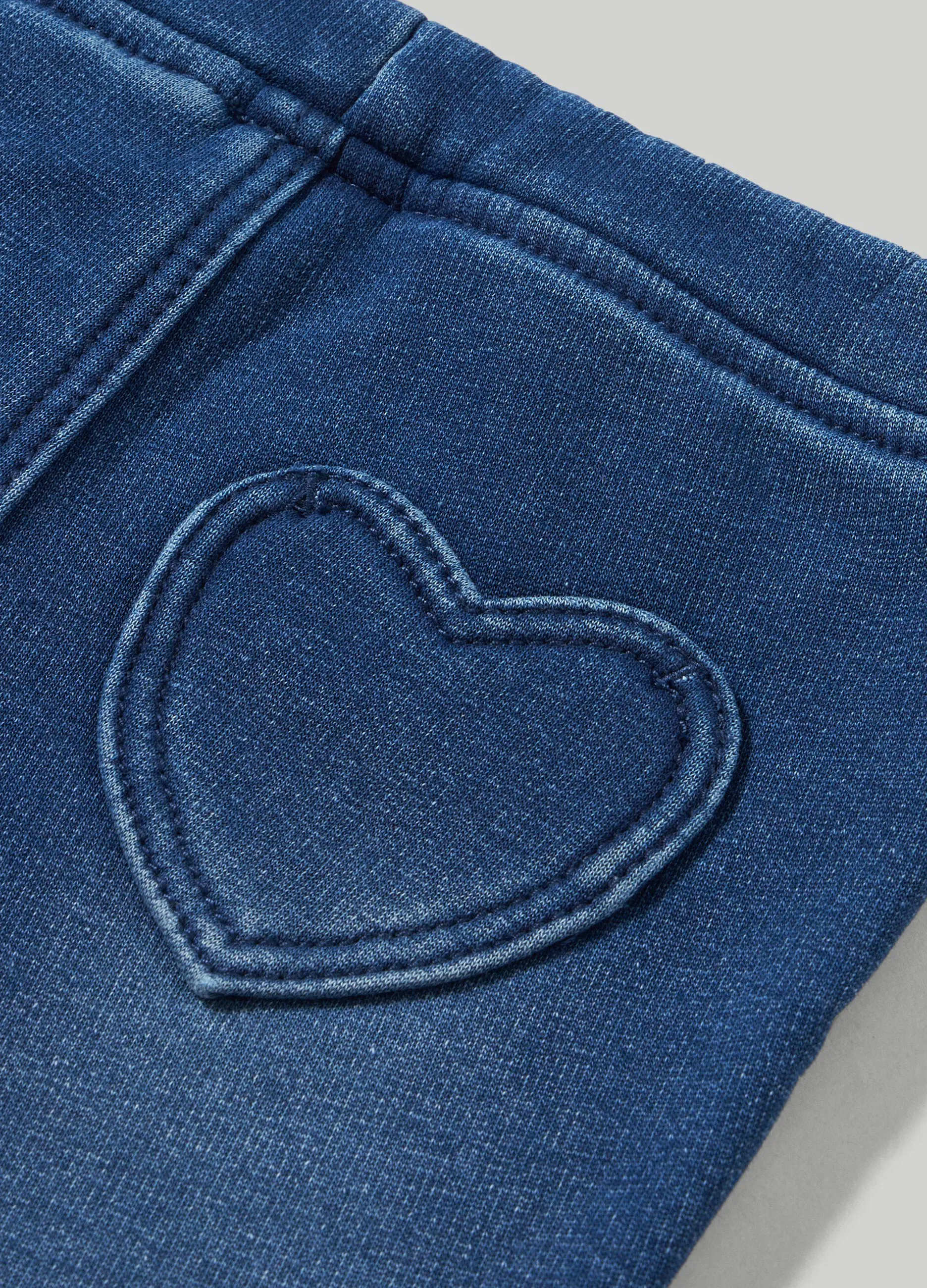 BLUKIDS  Pantaloni in denim neonata