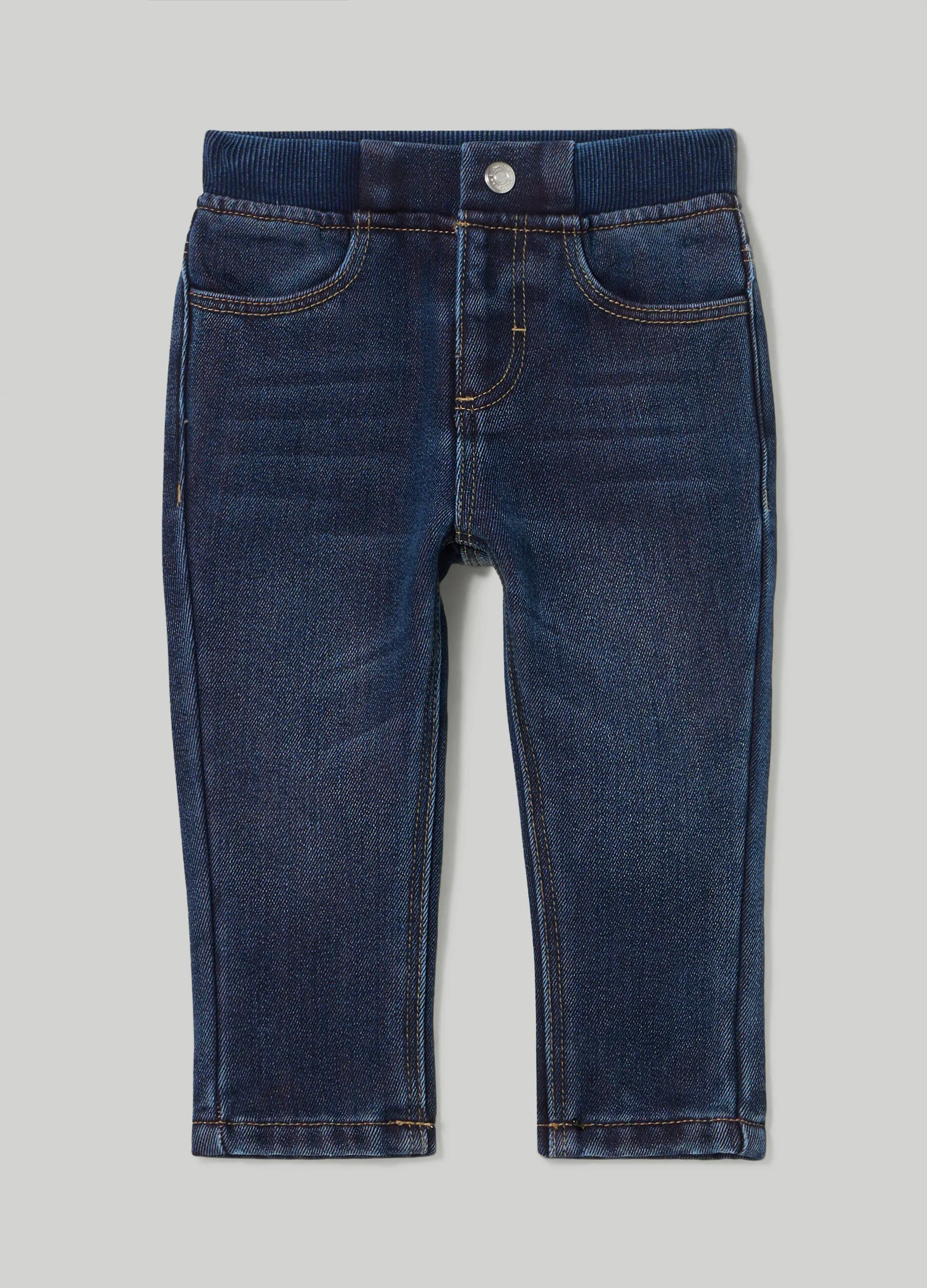 BLUKIDS  Pantaloni in french terry neonato