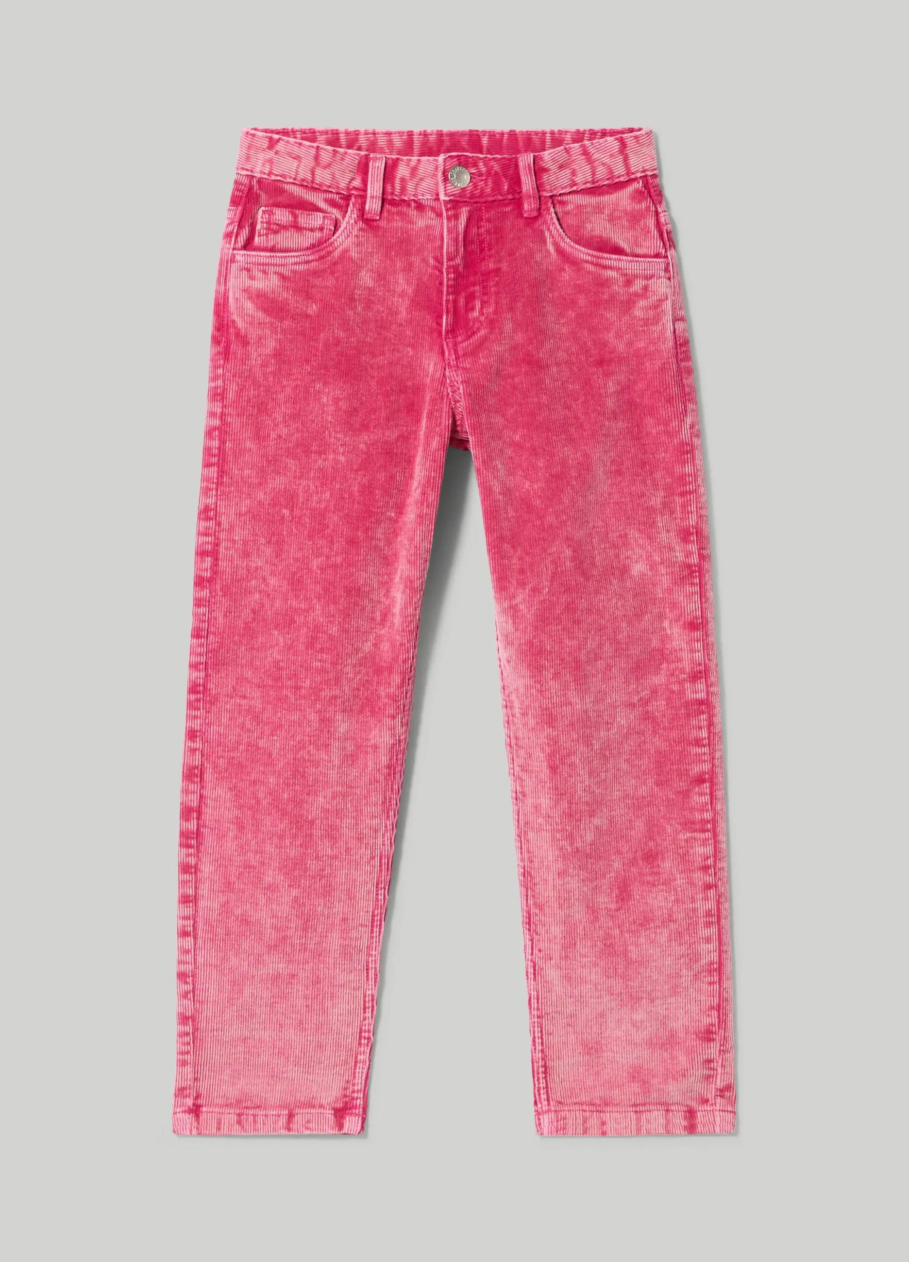 BLUKIDS  Pantaloni mom fit in velluto a costine ragazza