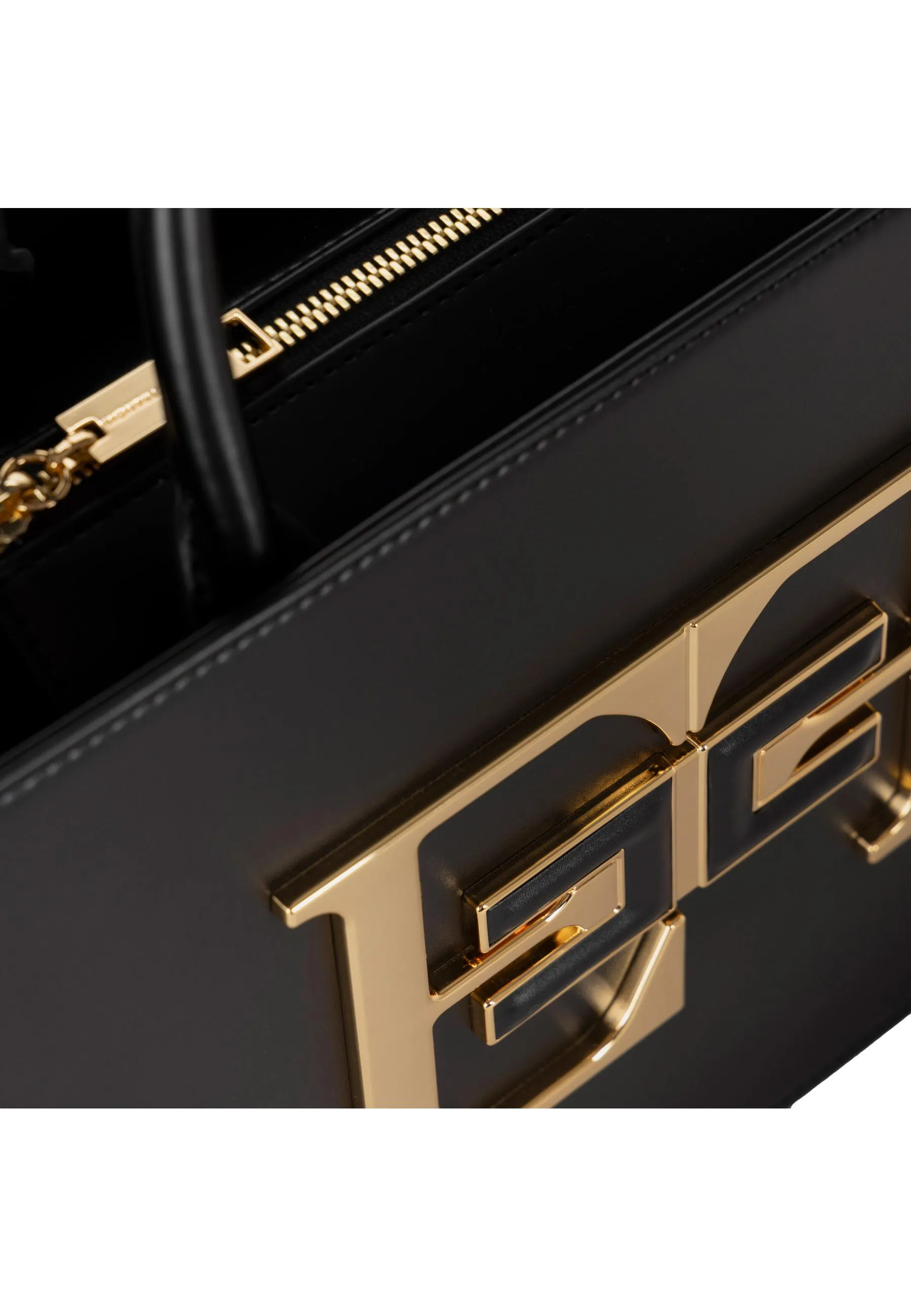 Borsa a mano media con logo