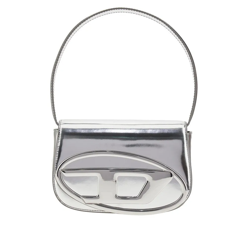 Borsa a spalla 1DR in pelle specchiata