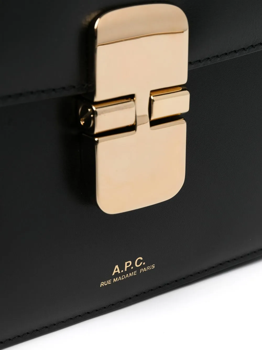 Borsa a spalla Grace APC in nero - donna
