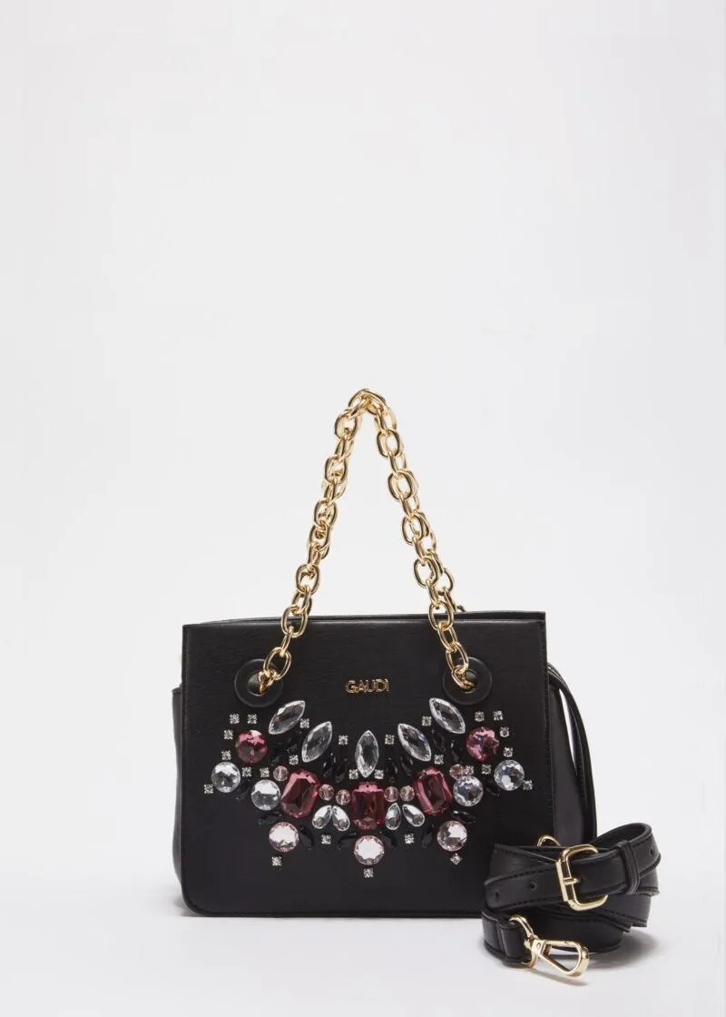 BORSA CLUTH LINEA STONES