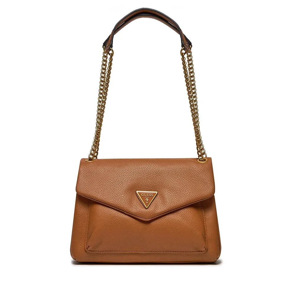 Borsa Donna a Spalla GUESS Linea Laryn Colore Cognac