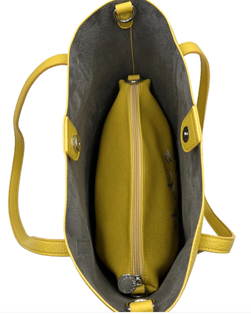 Borsa Le Pandorine Bubi Shopper AMORE Senape 22XAILCQ-04