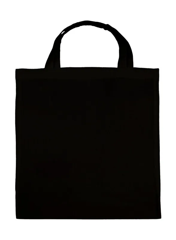 Borsa shopper biologica a manico corto