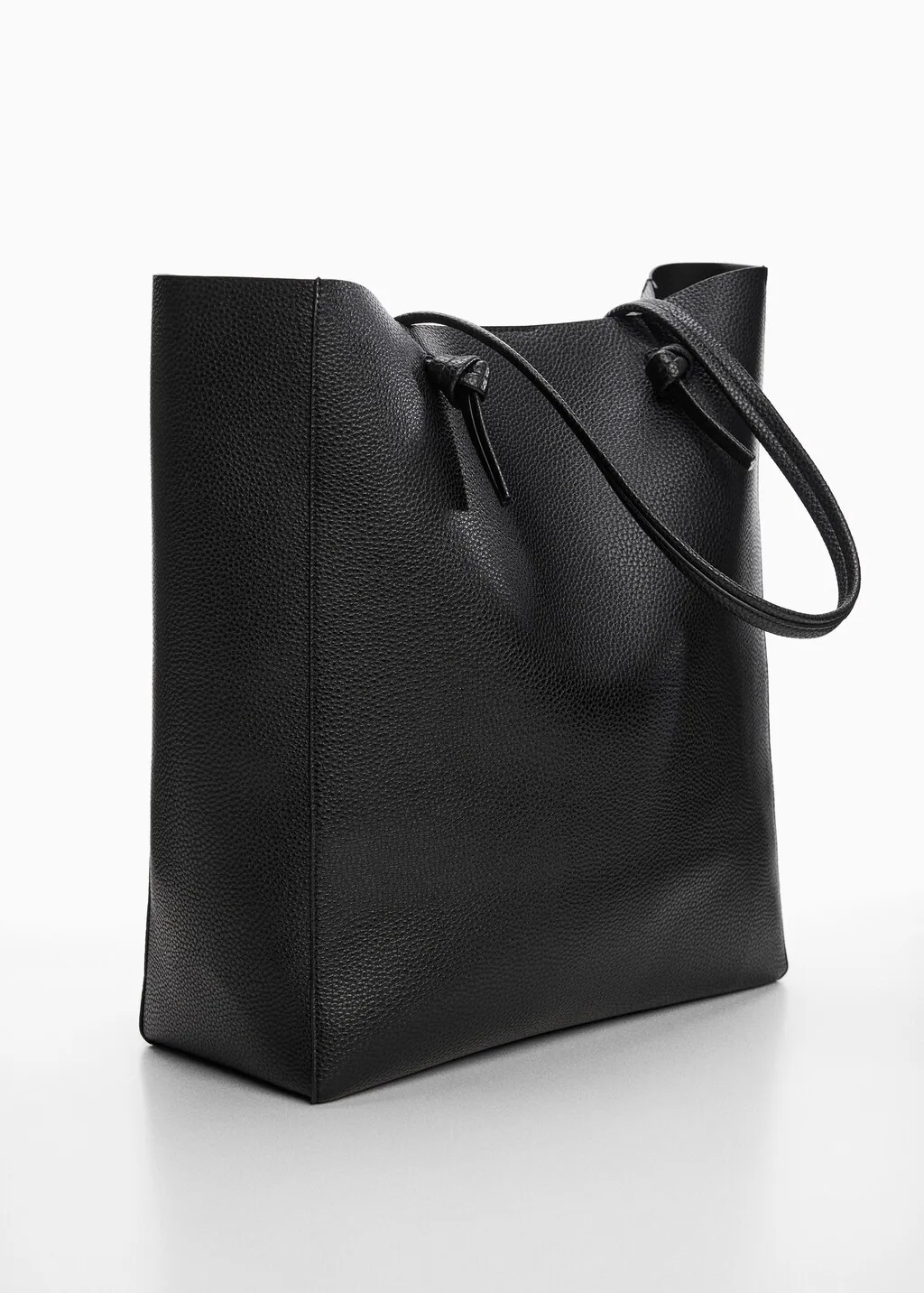 Borsa shopper manico nodi
