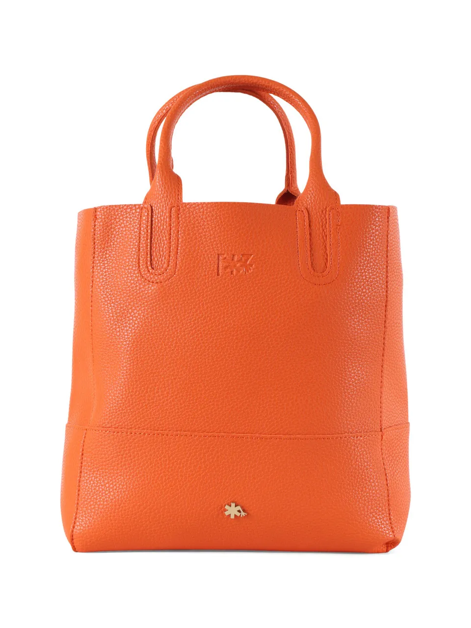 Borsa shopper media effetto martellato