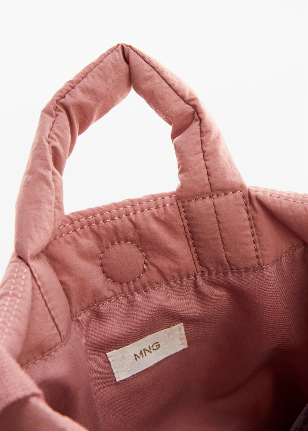 Borsa shopper trapuntata