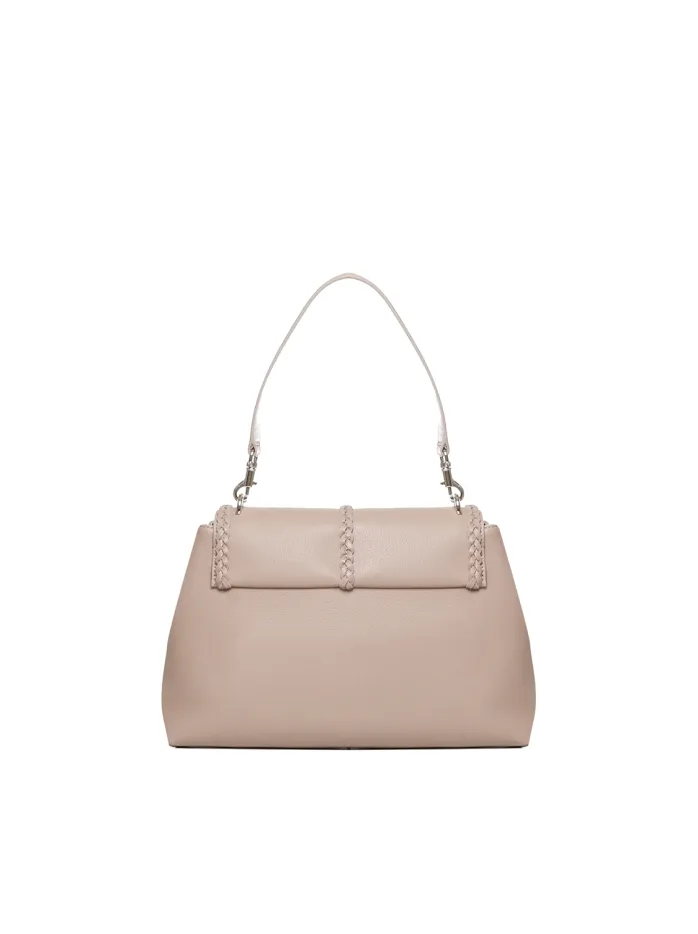 BORSA TOTE MEDIA WOODY