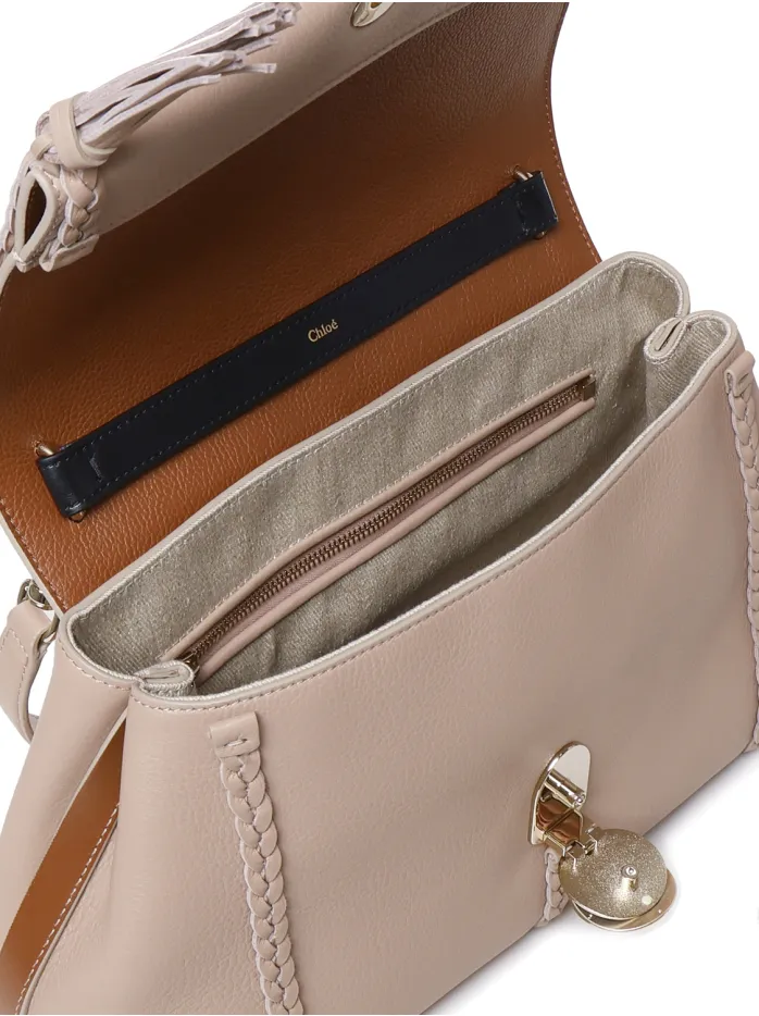 BORSA TOTE MEDIA WOODY