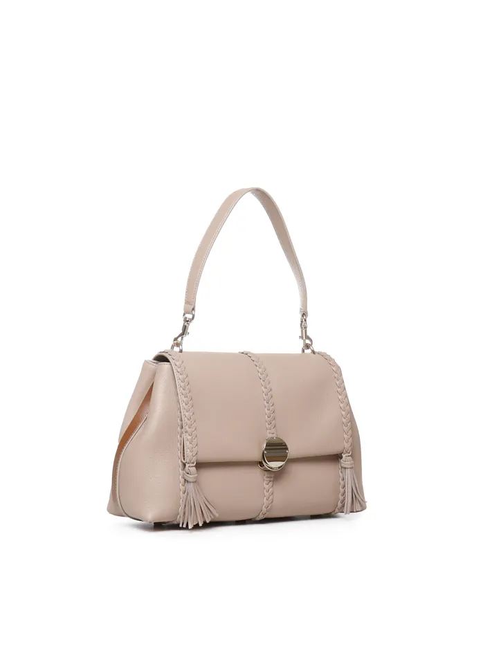 BORSA TOTE MEDIA WOODY