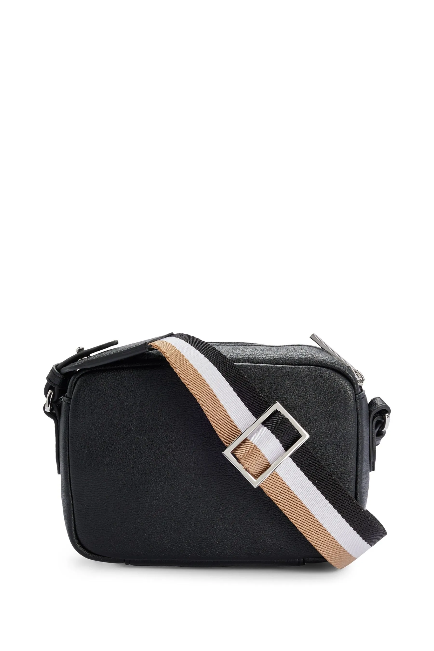 BOSS Borsa a tracolla con tasca rimovibile in pelle sintetica