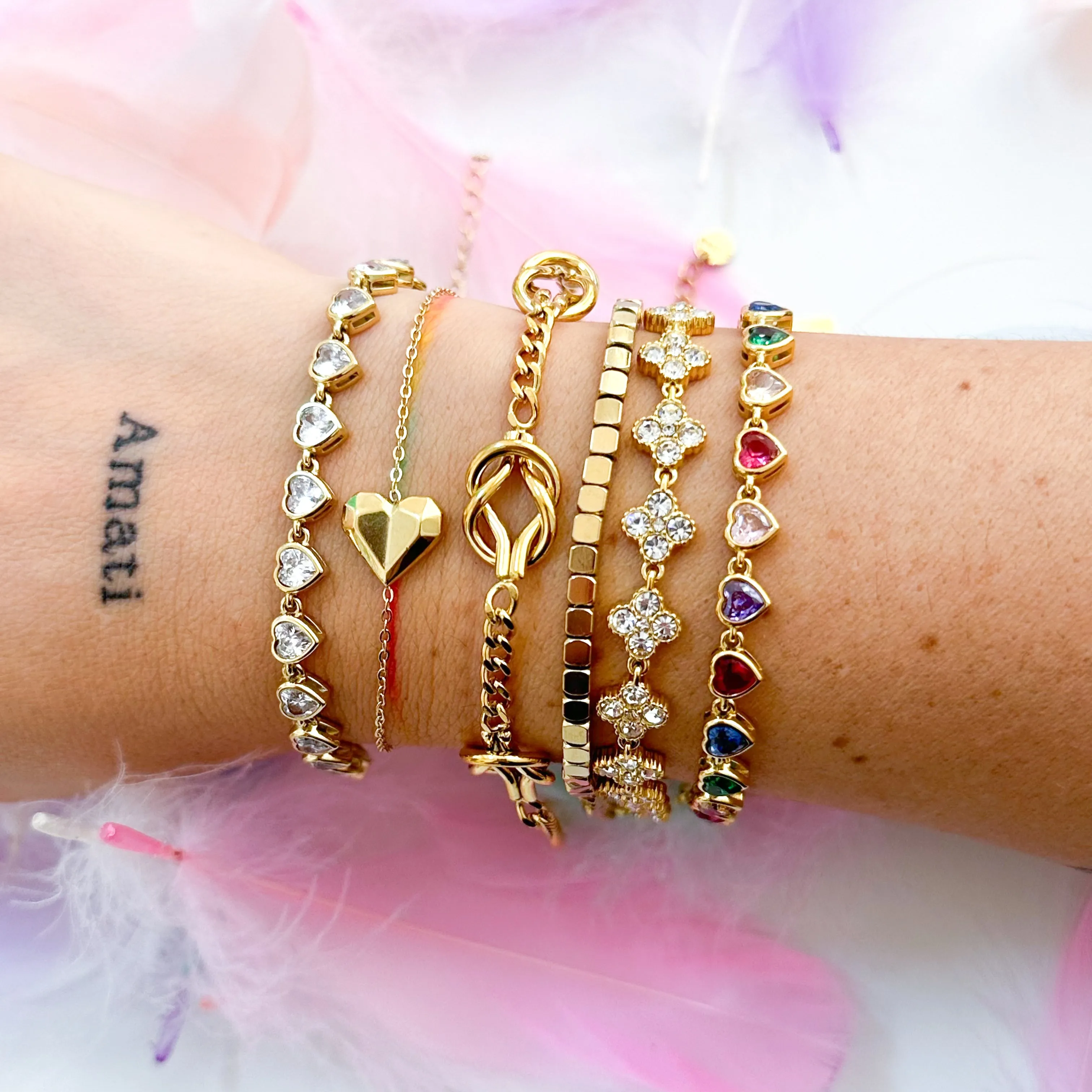 Bracciale Tennis Love