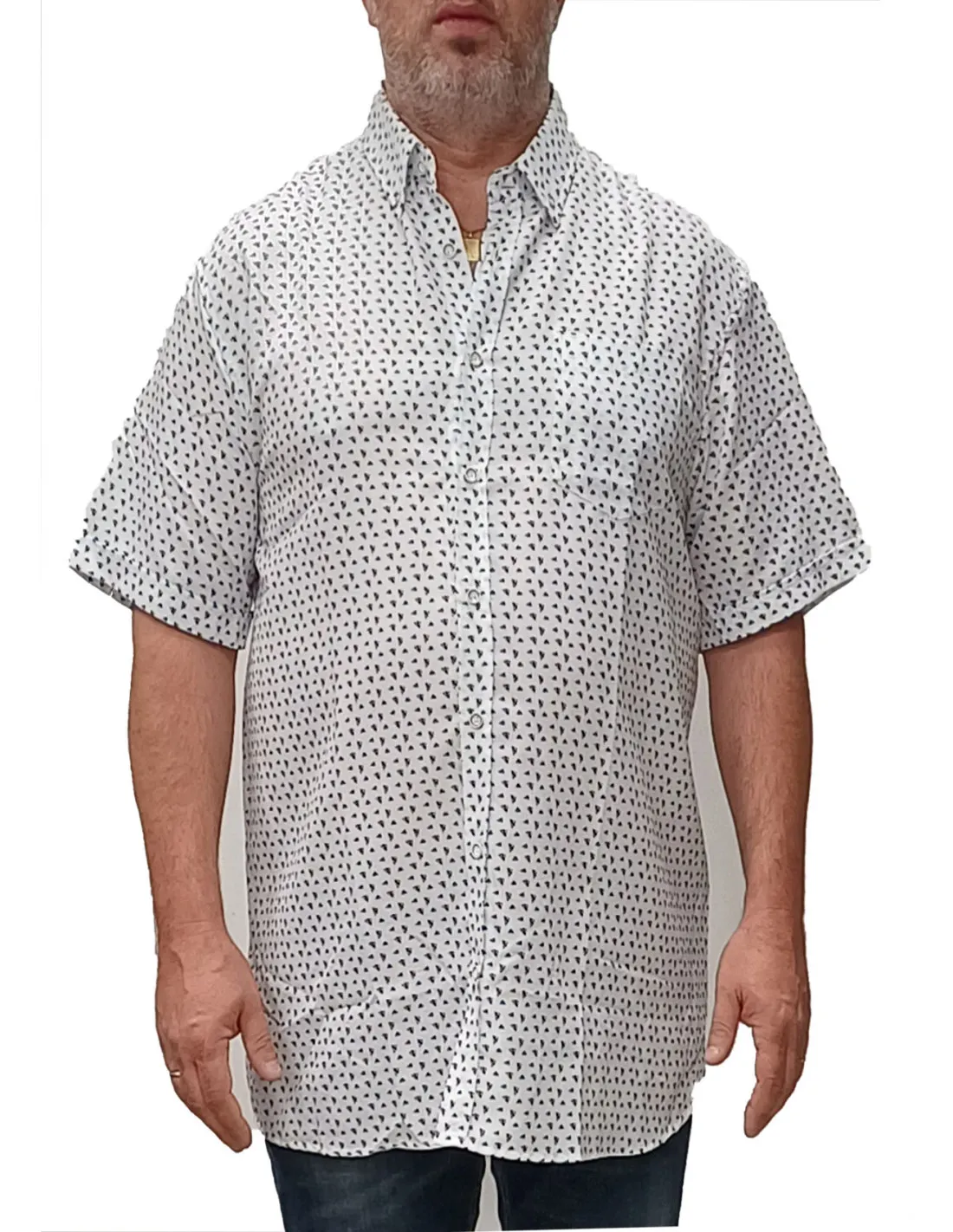Camicia micro fantasia CAMPEON