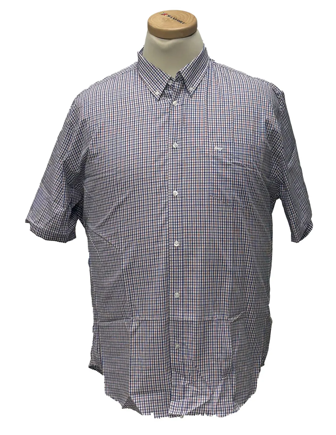 Camicia quadri bottondown 10343