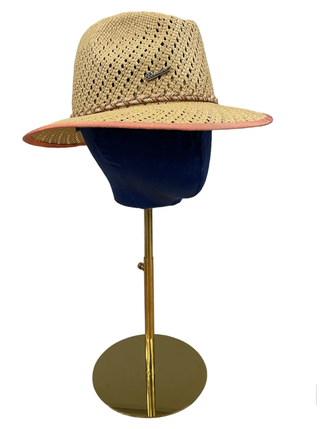Cappello Borsalino - Papier Tesa Media Cinta Treccia