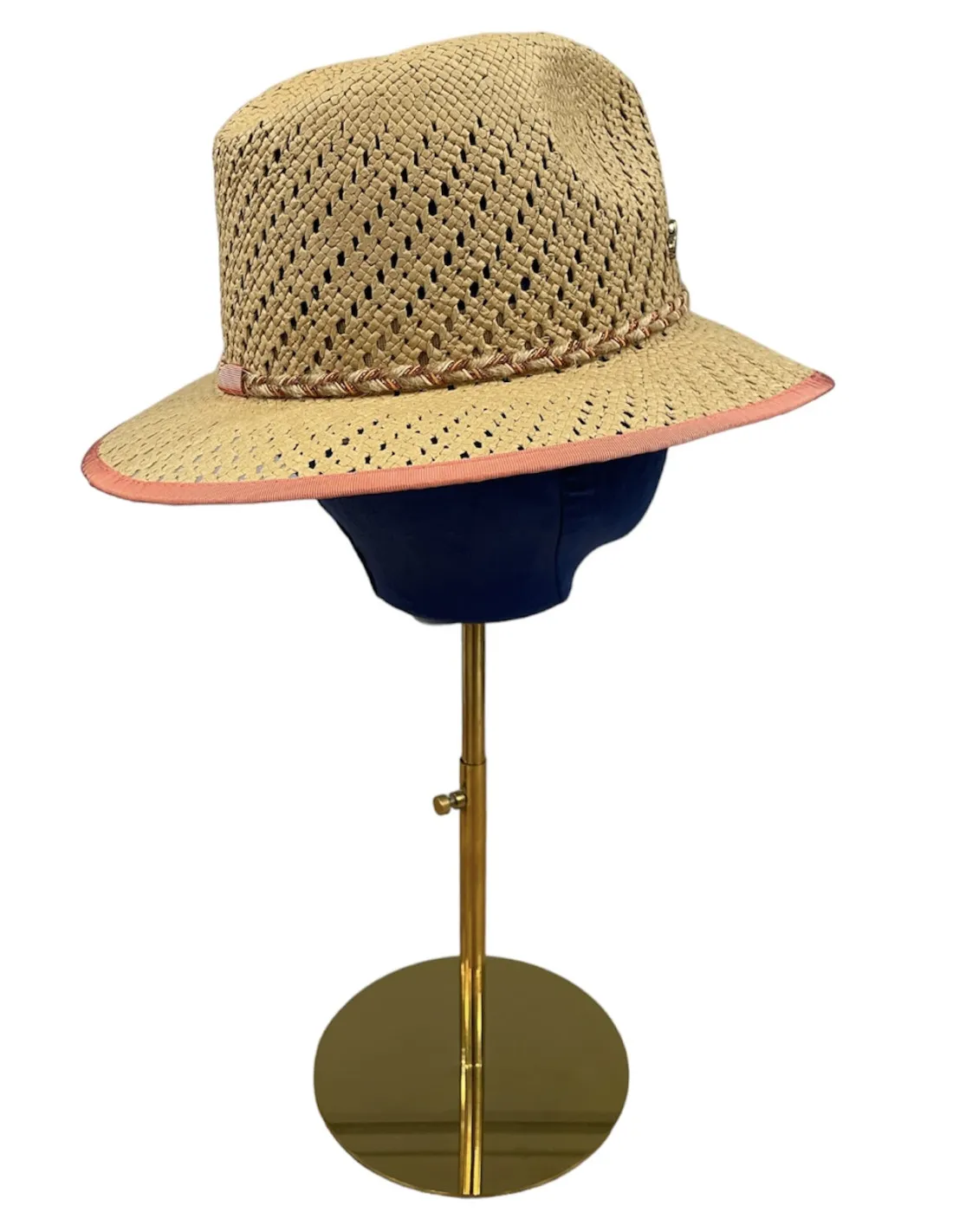 Cappello Borsalino - Papier Tesa Media Cinta Treccia