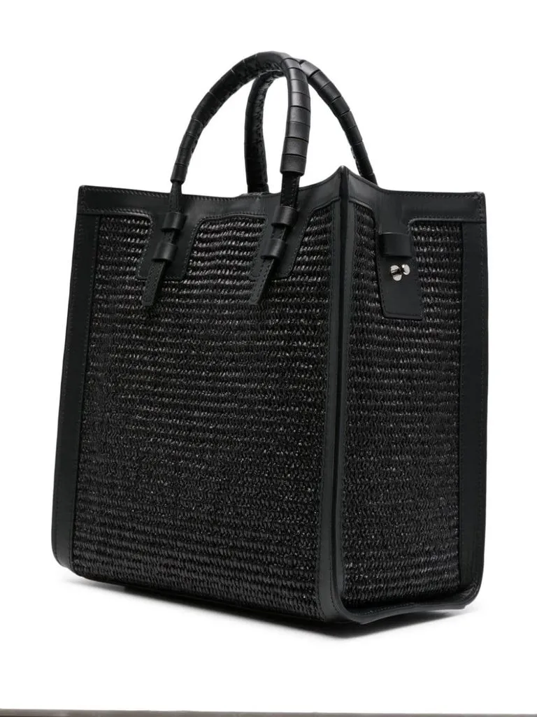 casadei Borsa mini Beauvirage Shopper in rafia