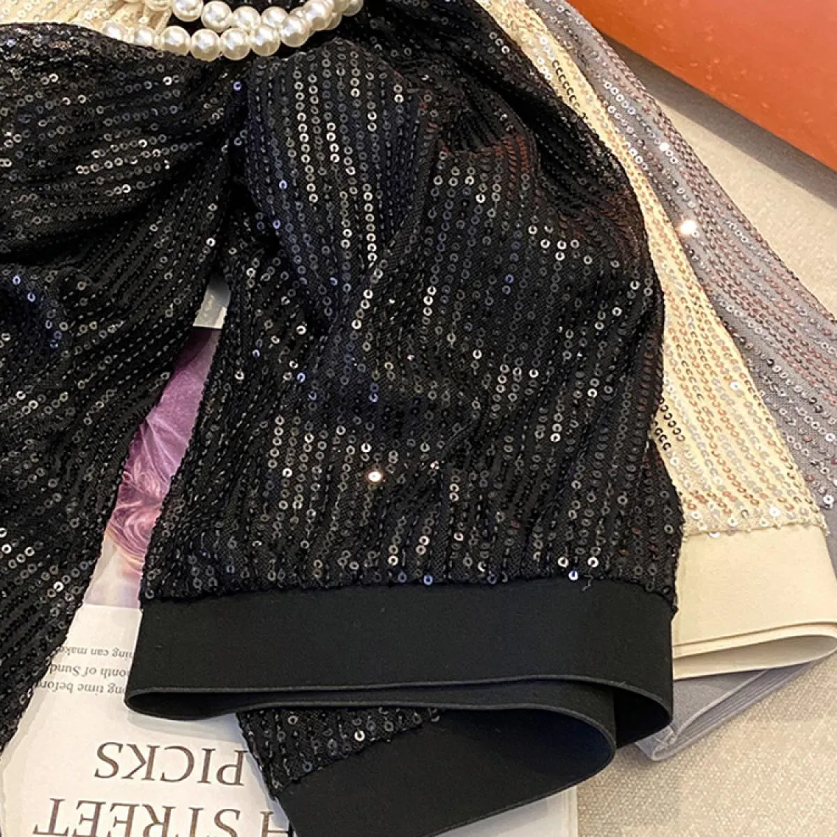 Celebrity paillettes aderenti gonne lunghe per le donne moda vita alta nero prom gonna a sirena gonne 2023 primavera K229