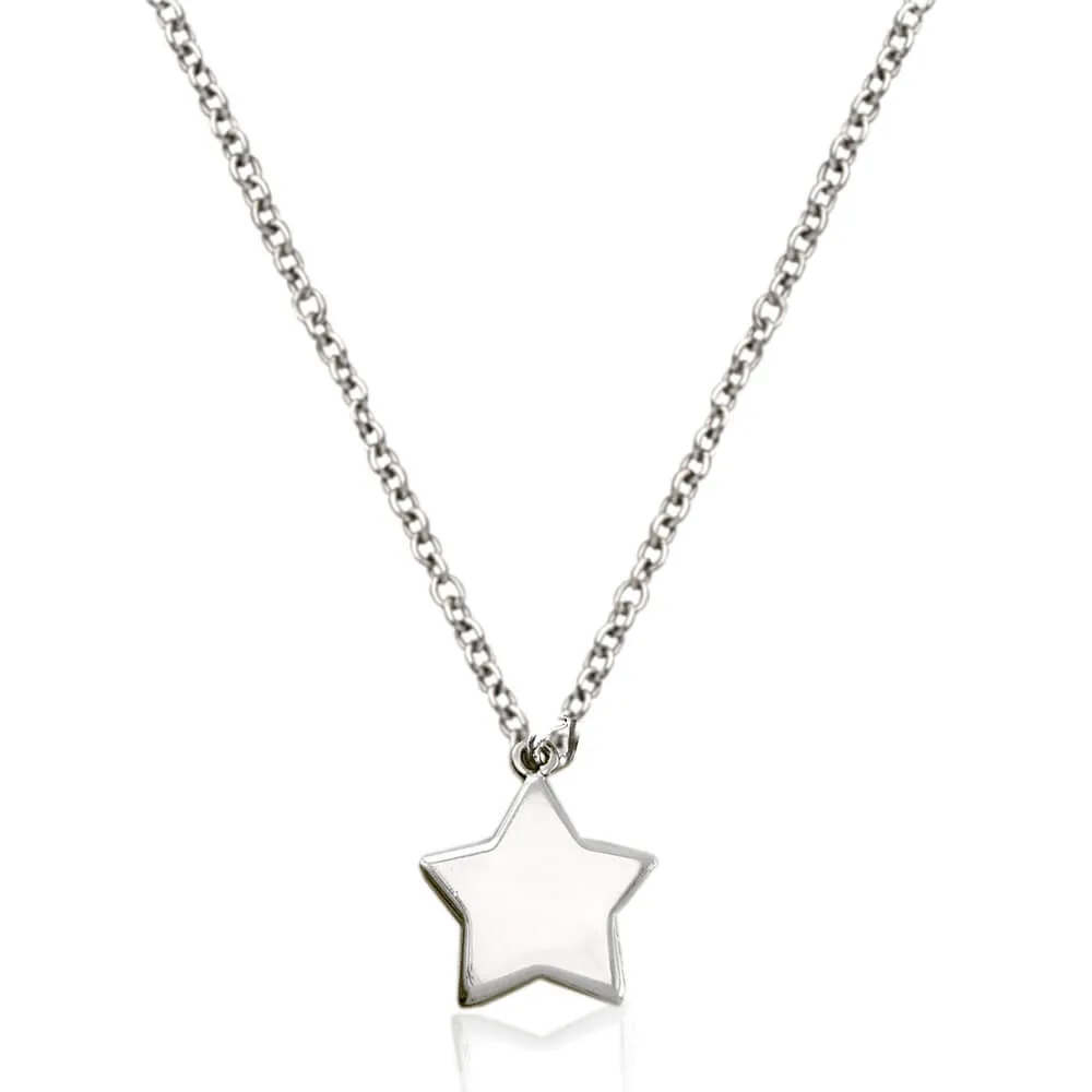 Collana con ciondolo a forma di stella