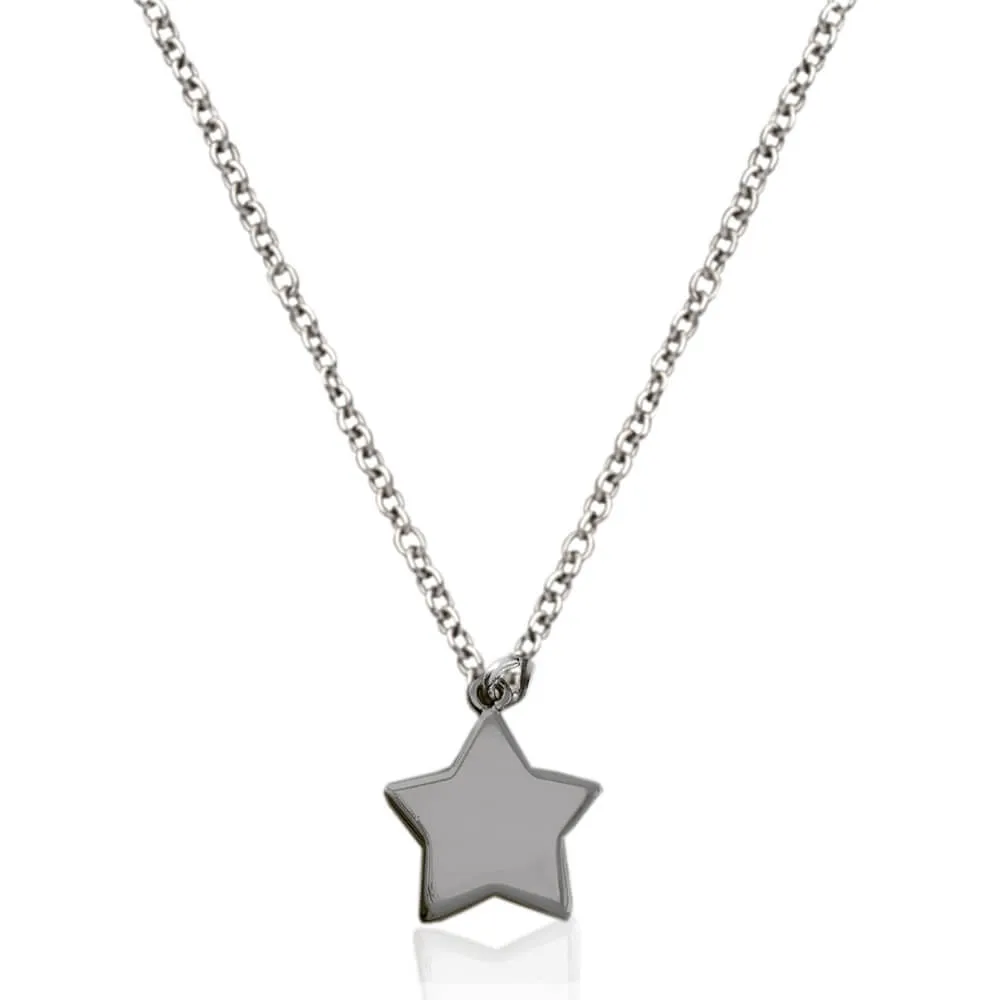 Collana con ciondolo a forma di stella