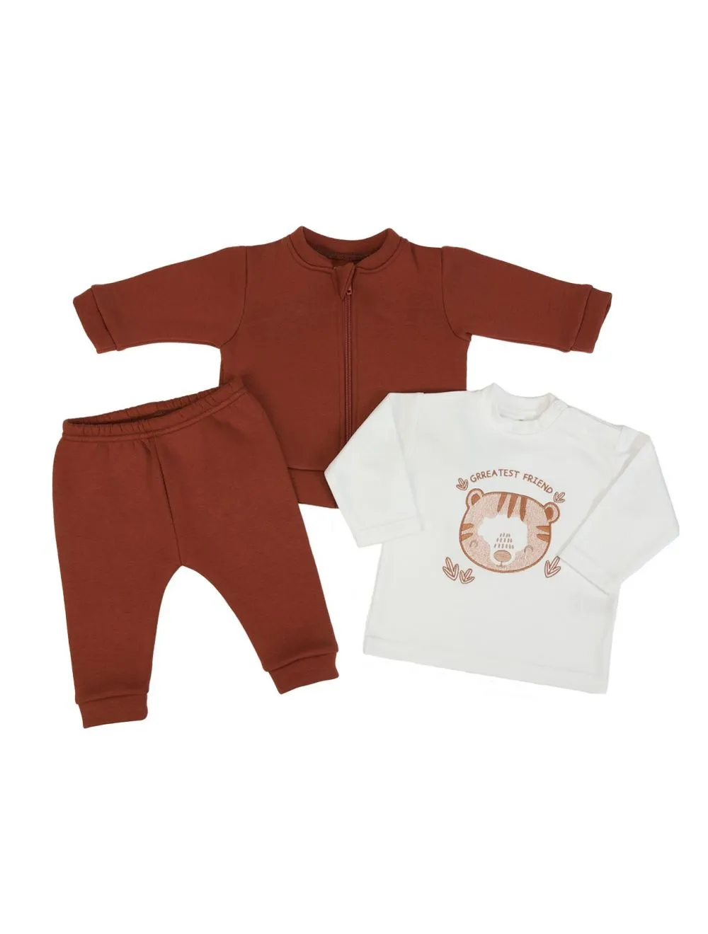  COMPLETO TUTA BAMBINO 3 PEZZI - TIGROTTO 