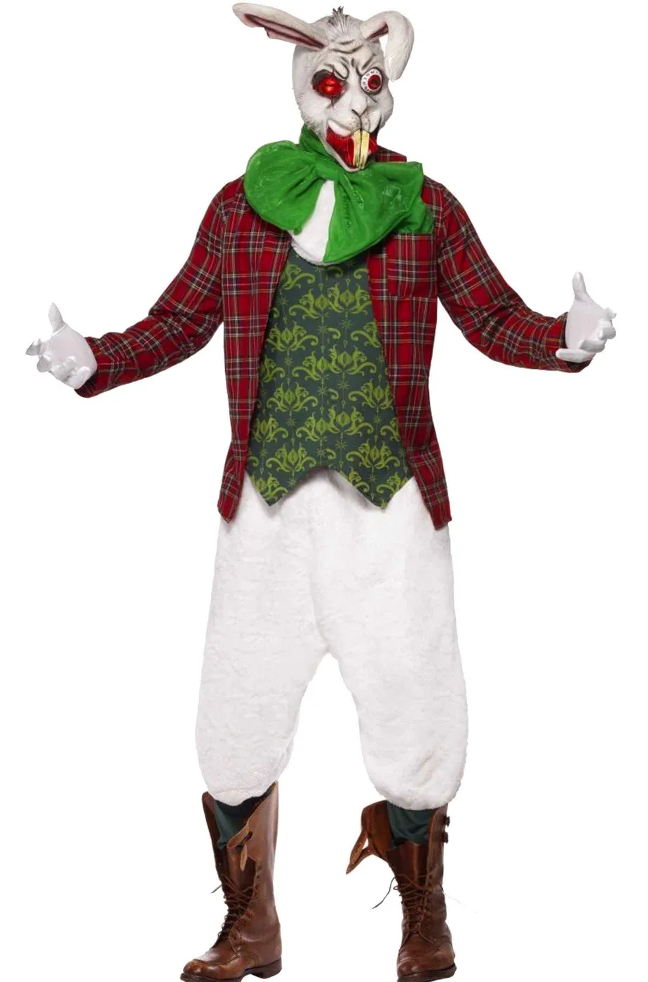 Costume Halloween bianconiglio cattivo