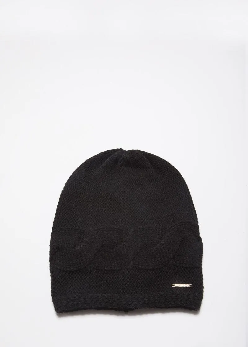 Cuffia con treccia