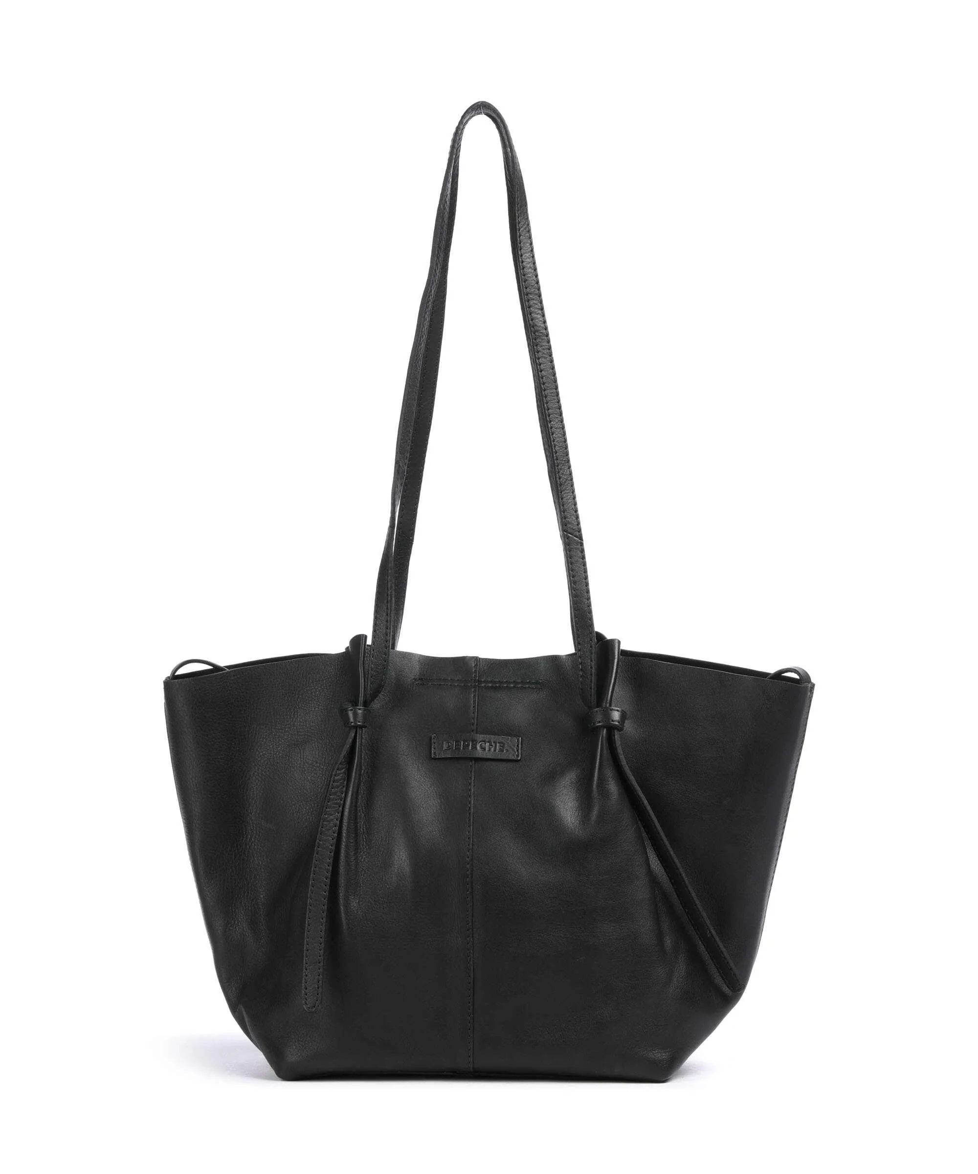  Depeche Nordic Simplicity Borsa a spalla pelle nero  