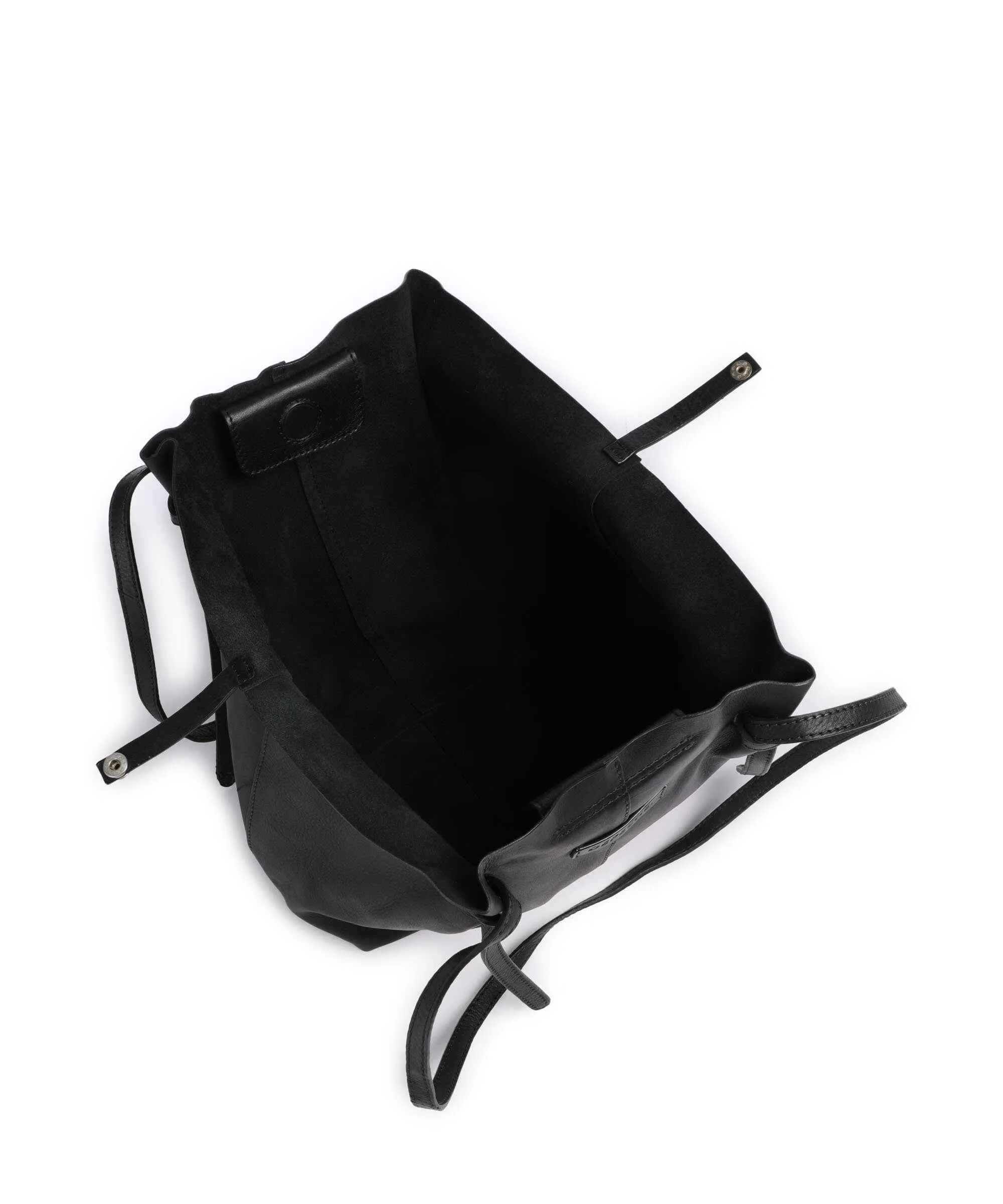  Depeche Nordic Simplicity Borsa a spalla pelle nero  